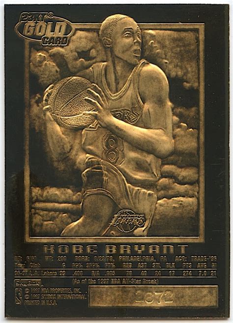 Check spelling or type a new query. Kobe Bryant 1996-97 Skybox EX-2000 Rookie Feel The Game ...