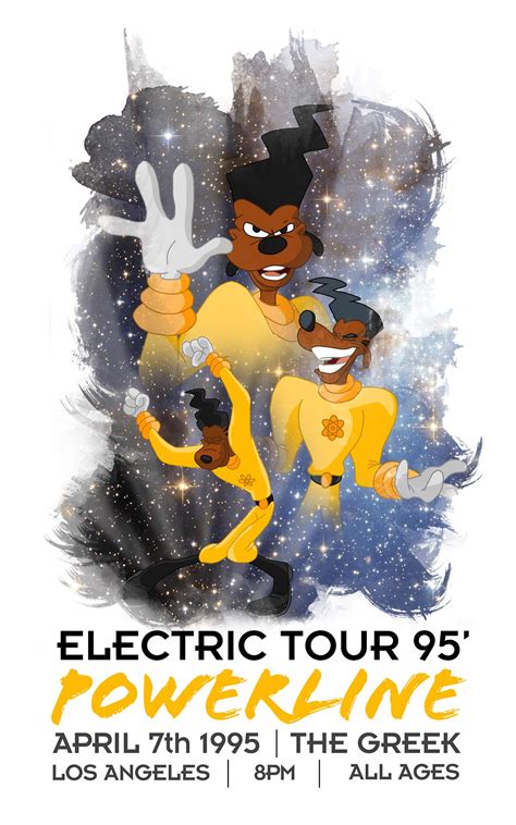 This video was created in 1953 and is still very entertaining. Powerline - Electric Tour A Goofy Movie | Disney art ...