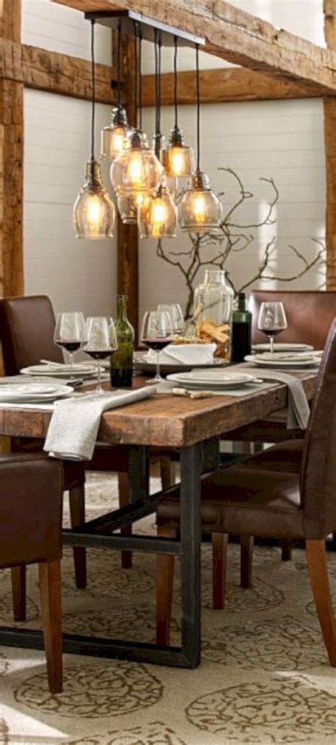 Free shipping on orders over $35. Amazing industrial lighting over kitchen table ideas 05 ...