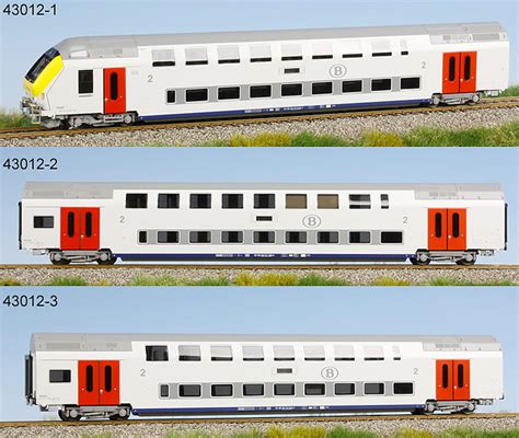 Care to see hundreds of sets on one site. LS Models Set of 3 Doubledeck passenger cars type M6 - EuroTrainHobby