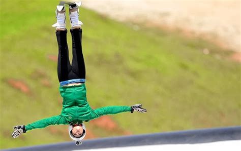 O treinador também tinha um inchaço no cérebro. Laís Souza sofre acidente durante treino nos EUA e está ...