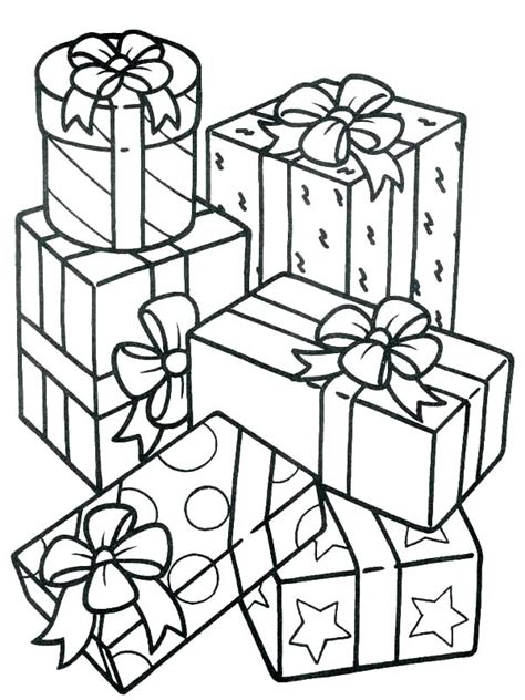 Print out and color to remind yourself of the wonderful things around you. Birthday Present Coloring Page at GetDrawings | Free download