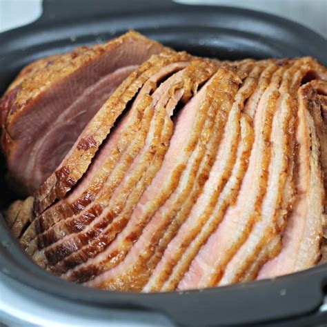 I do not recommend cooking a spiral ham in the crockpot, because they tend to dry out so much. Cooking A 3 Lb. Boneless Spiral Ham In The Crockpot / Crock Pot Ham With Brown Sugar Glaze ...