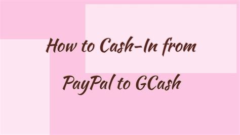 We did not find results for: HOW TO CASH IN FROM PAYPAL TO GCASH REAL TIME | HOW TO ...