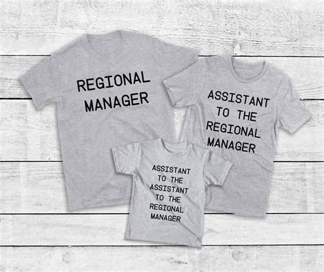 We did not find results for: Regional manager shirt//Assistant to the manager shirt ...