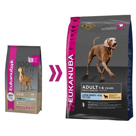 All dogs must be on a leash and all cats must be in a carrier. Eukanuba Dog Adult Large Lamb & Rice | Dog food comparison ...