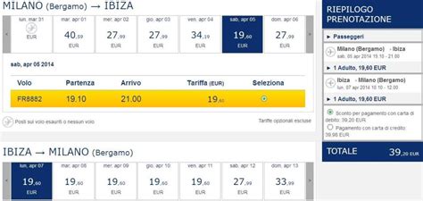 Il volo da milano a ibiza è diretto e dura circa un'ora e cinquanta minuti. Ryanair: voli low cost per Ibiza a €19,60 tutto compreso ...