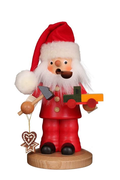 Erfunden hat die figur der seiffener kunsthandwerker tino günther erst vor. Räuchermännchen Weihnachtsmann online kaufen
