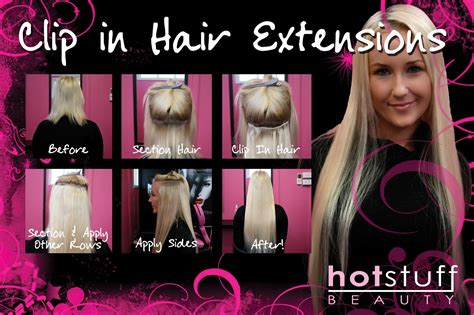 So i got a couple of requests to make a video explaining how i put my clip in extensions in my hair. Hot Stuff Beauty Blog.: How to Apply Clip In Hair Extensions
