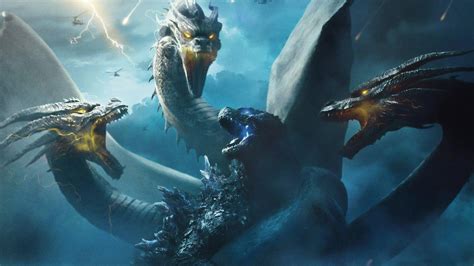 S.h.monsterarts godzilla from movie《godzilla vs. Godzilla King of the Monsters King Ghidorah 4K Wallpapers ...