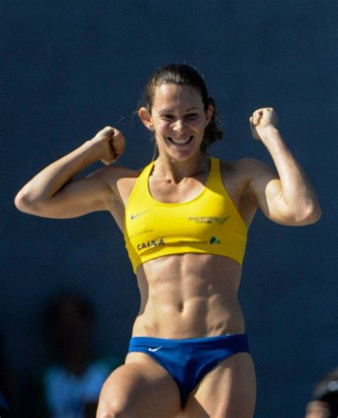 O salto foi feito em 2009 no rio de janeiro. Fabiana Murer é ouro no Sul-Americano | Olímpico | band ...