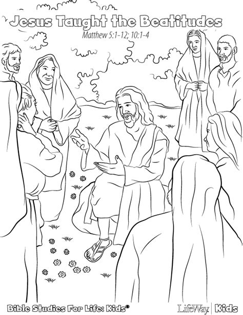 By filling colors on the color pages characters your child's handwriting will get ginormous amounts of improvements and also most of the kids coloring pages have to fill with colors in multiple alphabets too, moreover, the kids will try to fill colors inside of the picture so that will significantly improve the. Beatitudes Coloring Page - Coloring Home