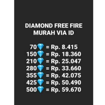 Cara isi diamond free fire cepat pakai unipin. Harga TOPUP DM FF EFEF EPEP FR33 FIR3 MURAH - DIAMOND FF ...