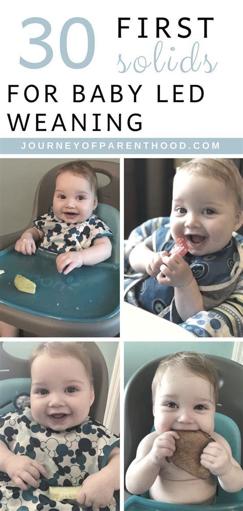 A sardine filet from a can, an avocado spear, and a banana spear. 30 First Foods Using Baby Led Weaning : Introducing Solids ...