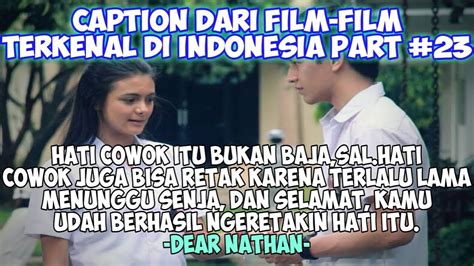 We did not find results for: Caption Dari Film Terkenal Di Indonesia - Quotes Remaja ...