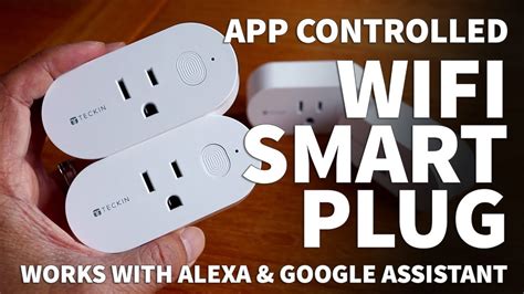 Teckin Wifi Smart Plug Outlet Compatible with Alexa - How ...