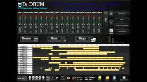 Make Your Own Beats Online With Dr Drum Beat Making Software - YouTube