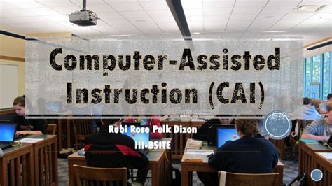 Chapter 2 computer assisted instruction and learning issues 2.1 introduction this chapter considers computer assisted instruction (cai) in general as there are many characteristics in common between call and cai. Chapter 8 - Keili & Reilly