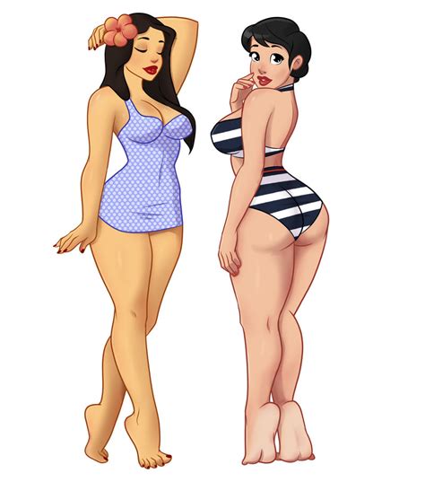 Pin up and cartoon girls art | vintage and modern artworks. ToonBox Studio Pin Up Tutorial! by TheCosbinator on DeviantArt