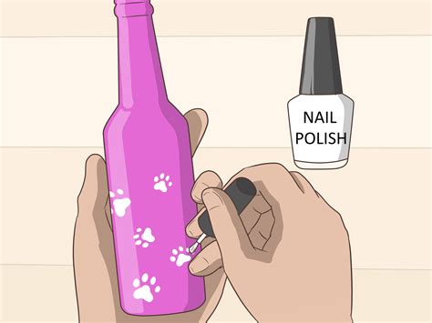 More images for how to paint glass bottles with acrylic » 3 Ways to Decorate Glass Bottles with Paint - wikiHow