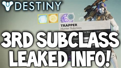 To unlock the titan sunbreaker subclass in destiny 2, you'll need the melted hammer relic. Destiny: 3RD Subclasses Coming Soon? - Leaked Info / All ...