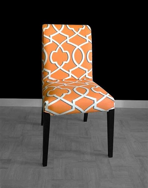 Orange chair cover are an elegant addition to your home, which blend in beautifully. IKEA HENRIKSDAL Dining Chair Cover Morrow Orange by ...