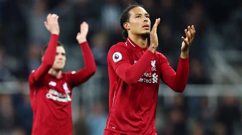 Photo by andrew powell/liverpool fc via getty images. Premier League: Virgil van Dijk vom FC Liverpool als ...