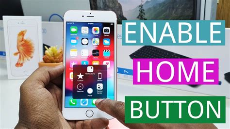 Find and tap on the settings option in your iphone. iPhone 6s Plus: How To Enable Touch Screen Home Button on ...