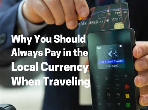 Dynamic currency conversion, or dcc, is a popular scam with merchants and credit. Why You Should Pay in Local Currency Overseas - Tony Travels