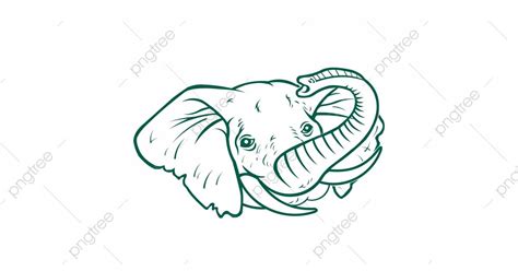 Ini adalah malam tahun baru di animaland. Sketsa Gambar Gajah Kartun Hitam Putih