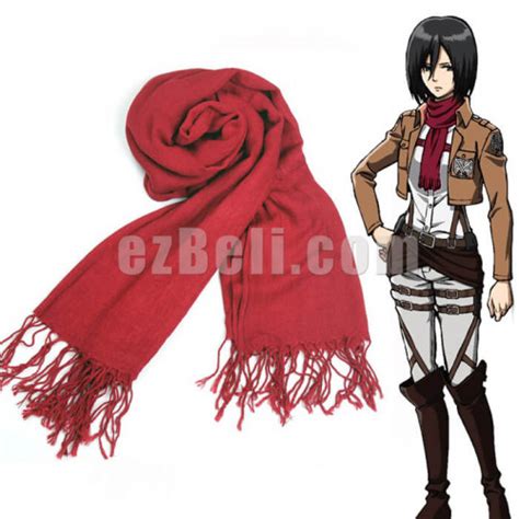 Maybe you would like to learn more about one of these? New! Attack on Titan 進撃の巨人 Shingeki no Kyojin Mikasa Ackerman Scarf
