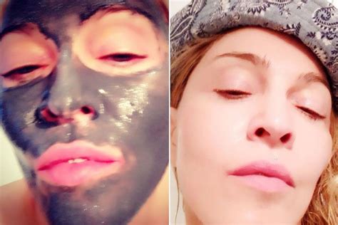 Madonna, angelina jolie, britney spears. Madonna ungeschminkt und mit Grusel-Maske | Ungeschminkt ...