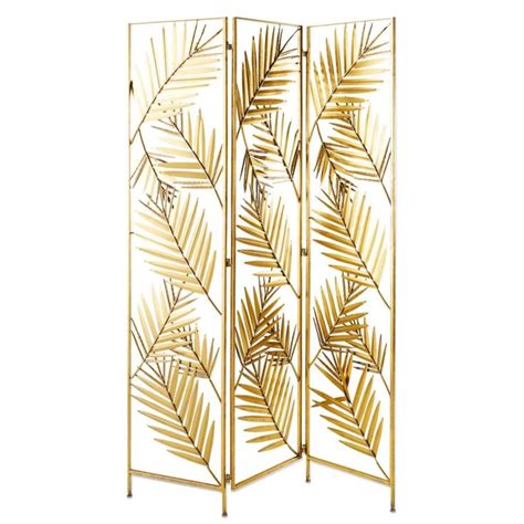 Kmart has room dividers for designing your space. Gold Metal Leaf Room Divider in 2020 (With images) | Metal ...