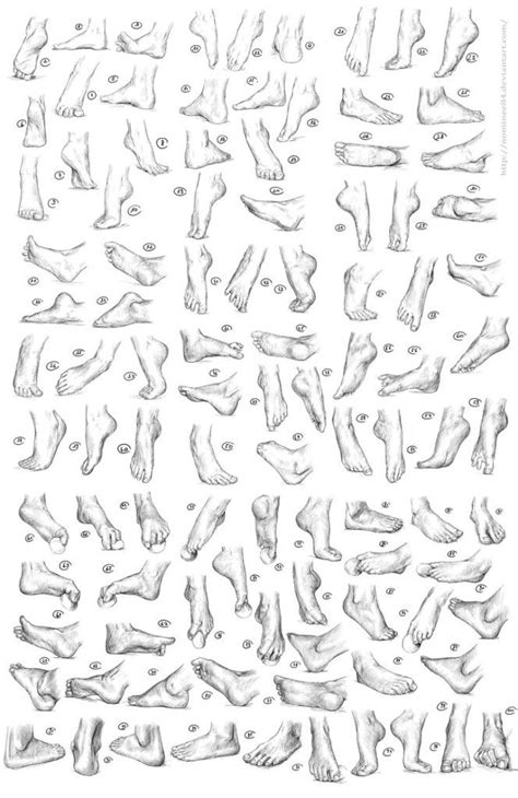 Draw cylindrical shape narrowing down and angular shape for feet and hand. 100_feet studies 2014 Anime tutorials feet drawing tips … | Feet drawing, Drawing legs, Art ...