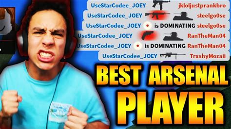 Most esports players play with a low sensitivity, so you should lower your dpi settings on your mouse if you have that option. I'M THE BEST PLAYER IN ARSENAL?! *INSANE* (Roblox Arsenal) - YouTube