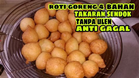 Cincang halus bawang merah dan bawang putih. Membuat Roti Goreng Sederhana Takaran Sendok / Resep ...