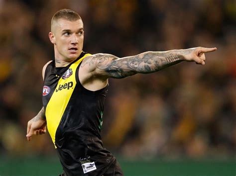 Dustin martin has joined the likes of usain bolt, lewis hamilton, antoine griezmann, selina gomez dustin martin has his lucky match day undies sorted. Bombers reportedly offer Dustin Martin record breaking ...