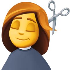 The person getting haircut emoji (u+1f487) was released by unicode in 2010, as a part of unicode version 6.0. √ Arti Emoji 💇 Orang Sedang Potong Rambut (Person Getting ...