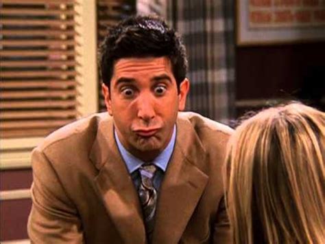 29.when ross was the best friend ever and helped joey with his audition. ross making weird face - Meme Templates House