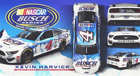 Let's see where he stacks up. Kevin Harvick's Busch Beer throwback for Darlington ...