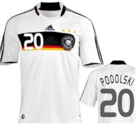 Beim neuen deutschland em trikot 2021 für die kommende uefa fußball europameisterschaft hat sich der dfb und ausrüster adidas etwas ganz besonderes ausgedacht: Adidas Deutschland Trikot 20 Lukas Podolski DFB Home EM ...