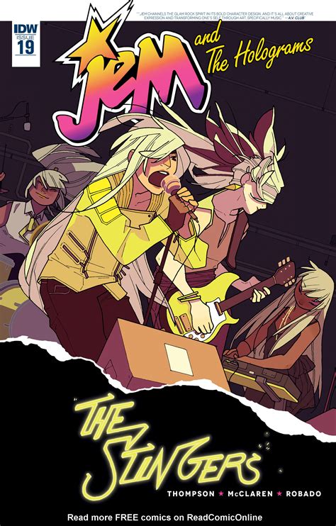 She and her sister kimber team with two friends to become. Read online Jem and The Holograms comic - Issue #19