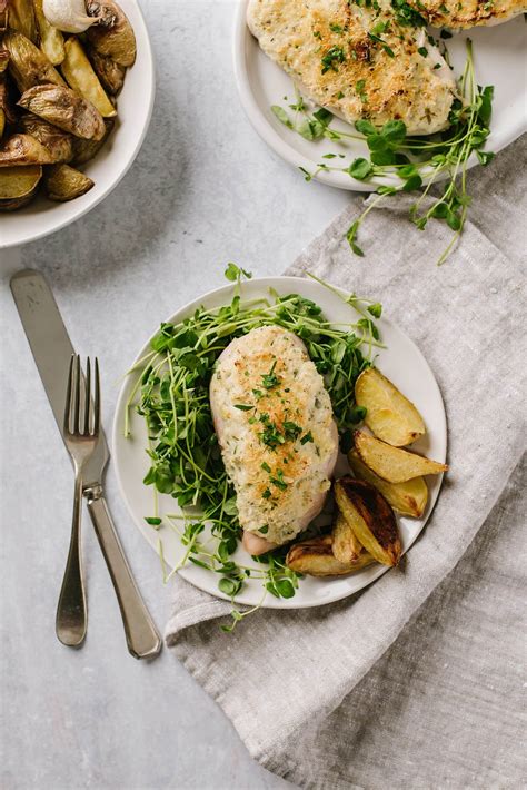 Step 2 combine the sour cream, soup and wine. Sour Cream Chicken with Parmesan Cheese | Baked Bree