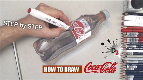 Ogni mercoledì sera un disegno incredibilmente realistico dal mago italiano dell'arte 3d, specializzato in trick art, iperrealismo e tecnica mista. Drawing 3d Coca-Cola bottle | draw2night - YouTube