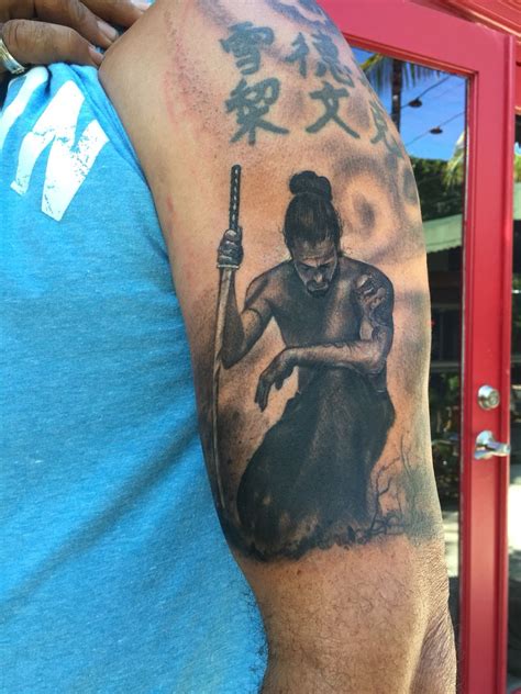 Find the perfect word, quote or message to inspire yourself & others today. Samurai realistic tattoo black and gray