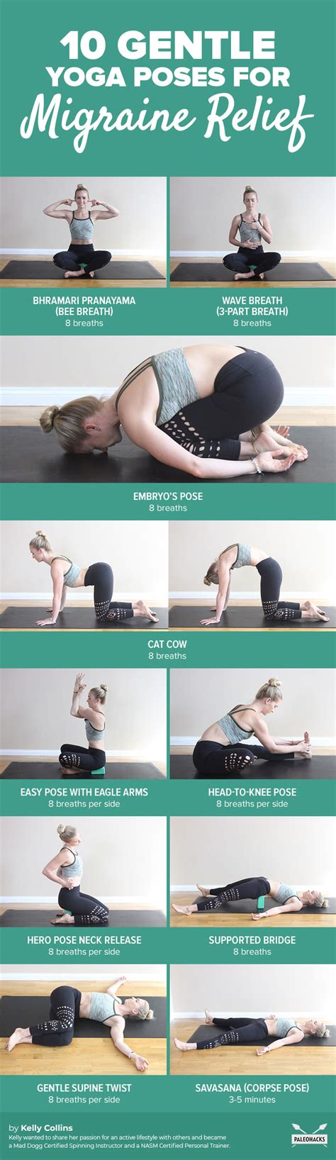 Check spelling or type a new query. 10 Gentle Yoga Poses for Migraine Relief | Soothing, Easy