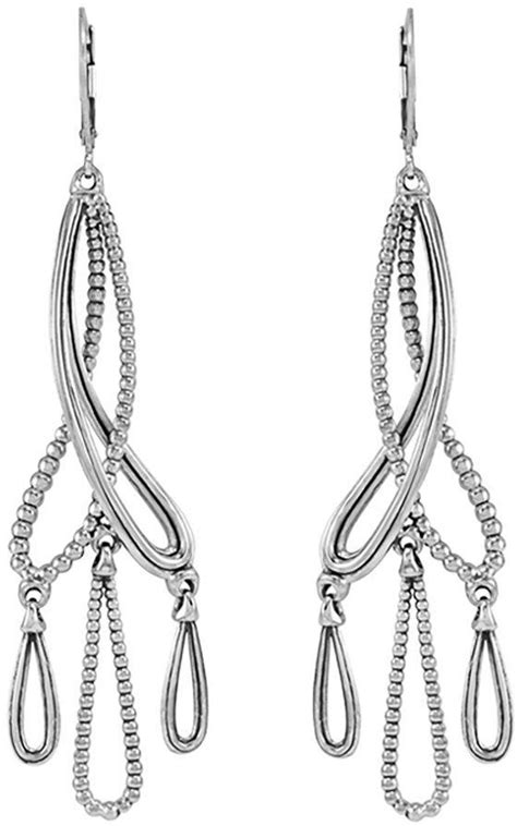 Great lamp accessory to change the old and broken one. LAGOS Infinity-Loop Chandelier Earrings