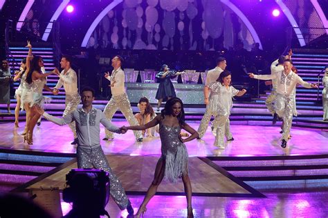 Who is kicked out of the competition each week is decided by the judges scores and viewer votes. Strictly Come Dancing Live at Metro Radio Newcastle with ...