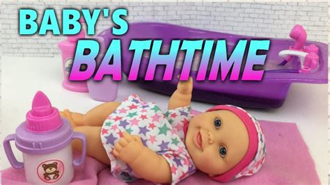 Instead of going straight from the baby bath to the big tub, try a bath ring (which is really a seat similar to a high chair that is for the Baby's Bathtime | Giving Baby A Bath! - YouTube