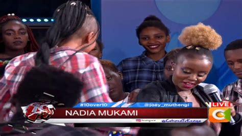 Kenyan songbird nadia mukami surprised her parents as she gifted them with a brand new car over the weekend. Nadia Mukami brings 'African Lover' on stage #10Over10 ...